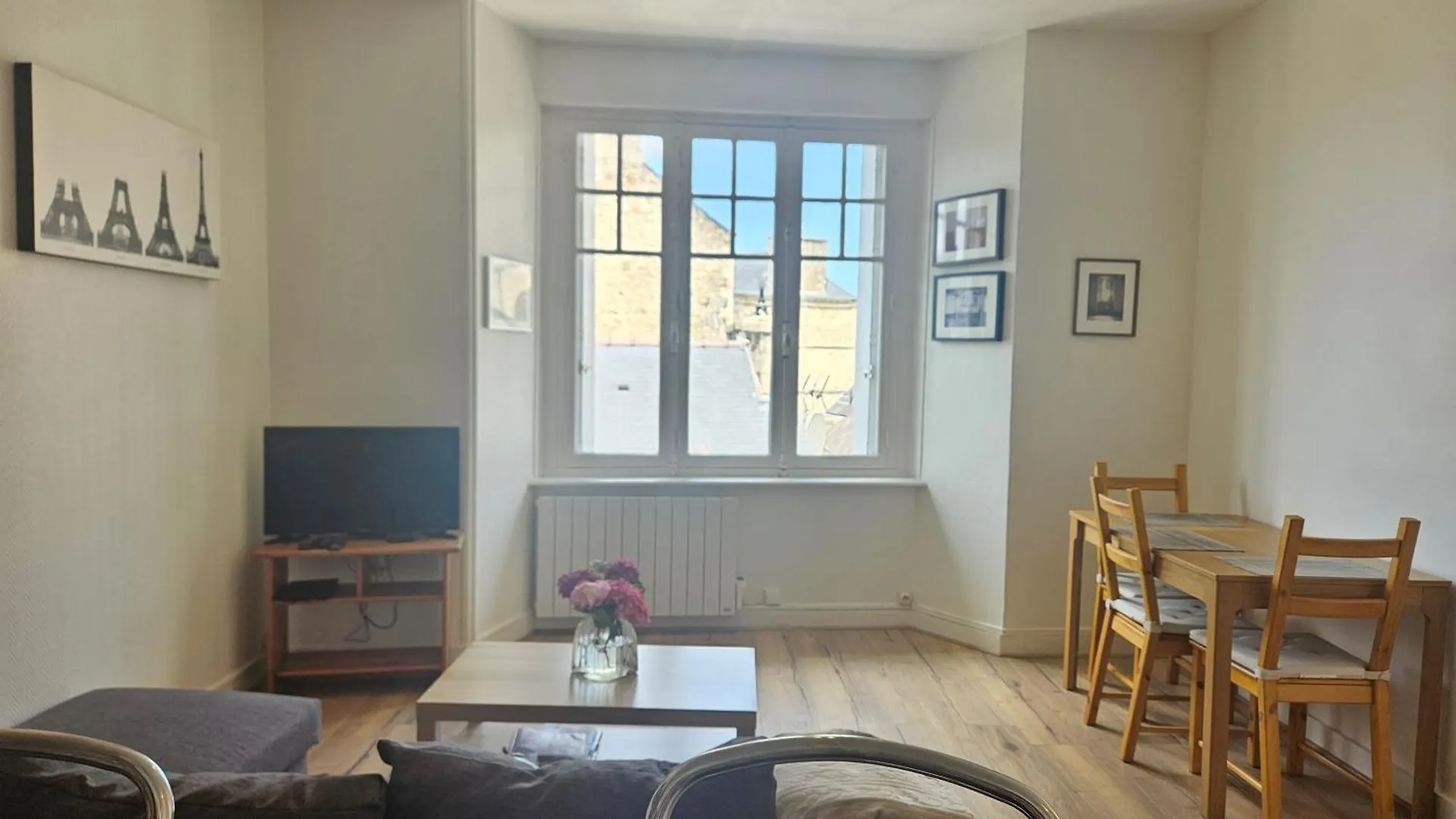 Vue Sur Les Toits De Dinan Apartman Franciaország